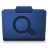 Blue Searches Icon 48x48 png